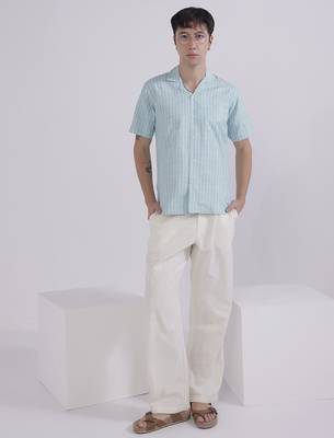 Mens casual boxy shirt 3