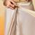 Off white printed art silk ethnic saree with blouse piece