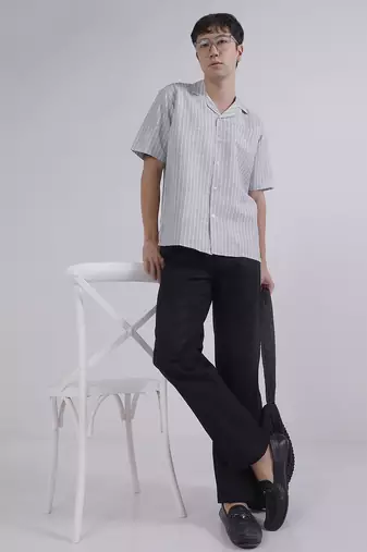 Mens boxy casual shirt