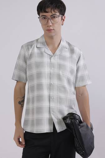 Mens boxy casual shirt