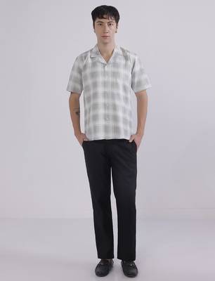 Mens boxy casual shirt 4