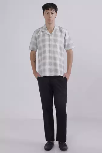 Mens boxy casual shirt
