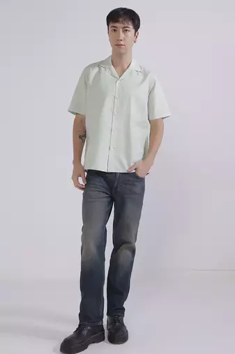 Mens boxy casual shirt