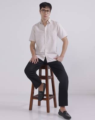 Mens casual regular fit shirt 4