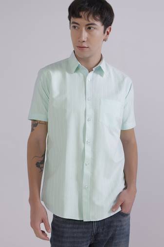 Cotton casual men shirt