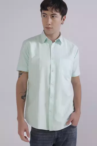 Cotton casual men shirt