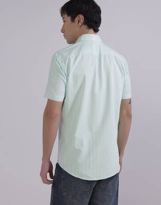 Cotton casual men shirt 2