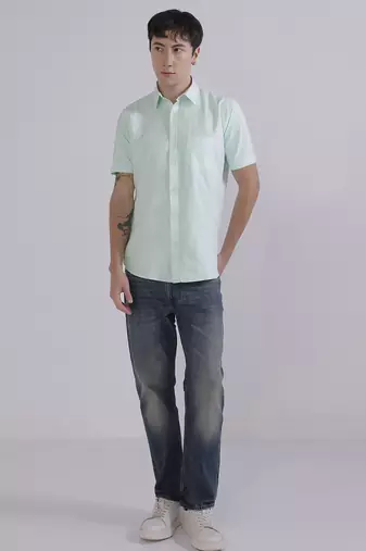 Cotton casual men shirt