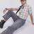 Mens check casual shirt