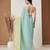 Teal plain cotton blend festive saree with blouse piece