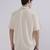 Mens beige japanese shirt