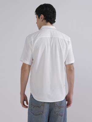 Mens white japanese shirt 2