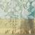 Teal floral printed tissue party wear saree with blouse piece