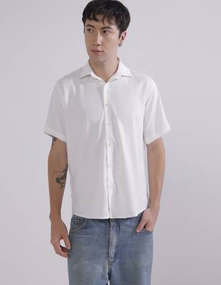 Mens white japanese shirt 5