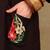 Women dark brown floral aari embroidered pockets rayon kurta & palazzo set