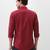 Solid maroon cotton shirt for men