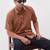 Men's mustard boxy fit shirt