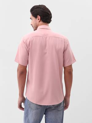 Men's pink boxy fit shirt 2