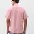 Men's pink boxy fit shirt