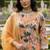 Schiffli Printed suit with crochet lace detailing comes with cotton doria Dupatta and Schiflli palazzos Set of 3