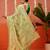 Green woven cotton blend traditional saree with blouse piece