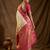 cream banarasi soft silk blend saree for women festive wedding ethnic saree