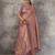 mauve purple banarasi silk blend saree for women - festive & wedding wear
