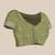 Olive woven art silk traditional saree with blouse piece