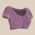 Lavender woven art silk traditional saree with blouse piece