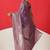Purple woven art silk traditional saree with blouse piece