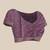 Purple woven art silk traditional saree with blouse piece