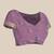 Lavender woven art silk traditional saree with blouse piece