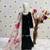 black heavy viscose velvet with heavy embroidery sequence work - designer party wear