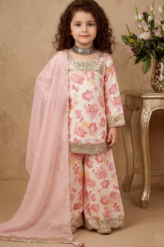 multi heavy chinon salwar suit set with embroidery sequnece work with digital print work - designer party wear