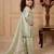 pista pure gmy silk salwar suit set with heavy embroidery 3 mm sequence & coding dori work - designer party wear