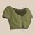 Olive woven art silk traditional saree with blouse piece