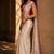 Designer Chinon Saree Decorated With Readymade Sequence Lace  And Contrast Sequence Embroidered Unstitched  Blouse Piece