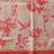 Off white printed art silk ethnic saree with blouse piece