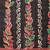 Black digital printed jute festive saree with blouse piece