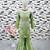 pista heavy rayon cotton ethnic wear set with embroidery work - designer party wear