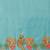 Blue printed art silk ethnic saree with blouse piece