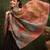Black printed silk cotton ethnic saree with blouse piece