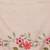 Off white printed silk blend ethnic saree with blouse piece