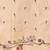 Beige embroidered silk blend festive saree with blouse piece