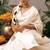 Off white woven silk blend ethnic saree with blouse piece