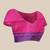 Multicolor woven art silk traditional saree with blouse piece