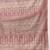 Brown printed cotton blend ethnic saree with blouse piece