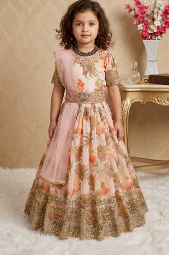 multi heavy fox georgette gown set with digital print work with embroidered sequnce work - designer party wear