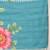 Blue printed polycotton casual wear saree with blouse piece