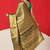 Golden woven silk blend ethnic saree with blouse piece